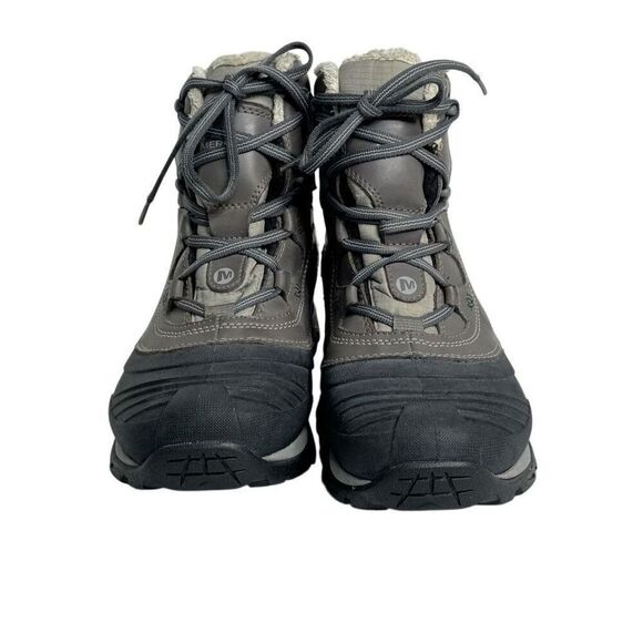 Merrell gray snowbound mid waterproof winter boots size 8.5 - Picture 3 of 15